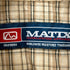MATIX チェック比翼シャツ メンズ JPN:XL