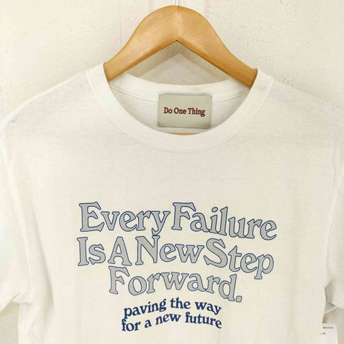 DO ONE THING Every Failure Tシャツ メンズ JPN:S