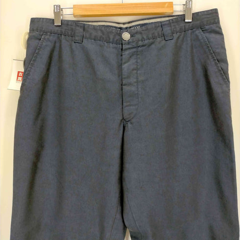 アルマーニコレツィオーニ ARMANI COLLEZIONI リネンポリ混紡 ワイドパンツ メンズ 39/56