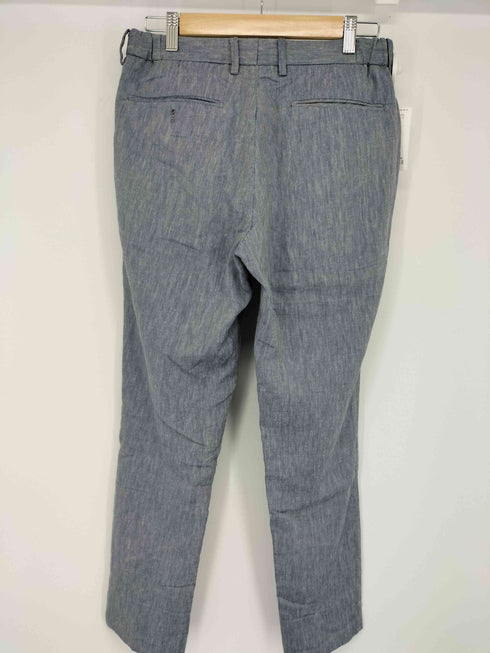 ブラックレーベルクレストブリッジ BLACK LABEL CRESTBRIDGE リネン混 タックスラックス メンズ JPN:M
