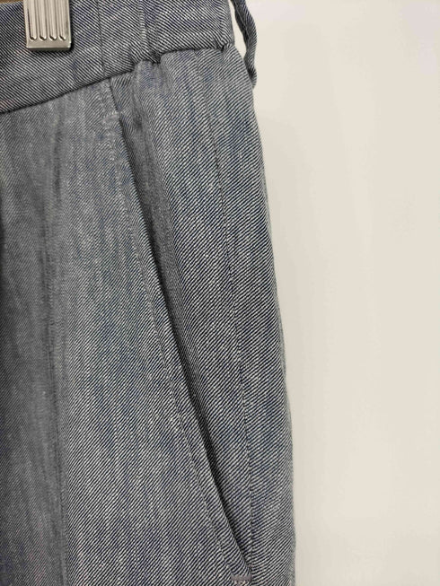 ブラックレーベルクレストブリッジ BLACK LABEL CRESTBRIDGE リネン混 タックスラックス メンズ JPN:M