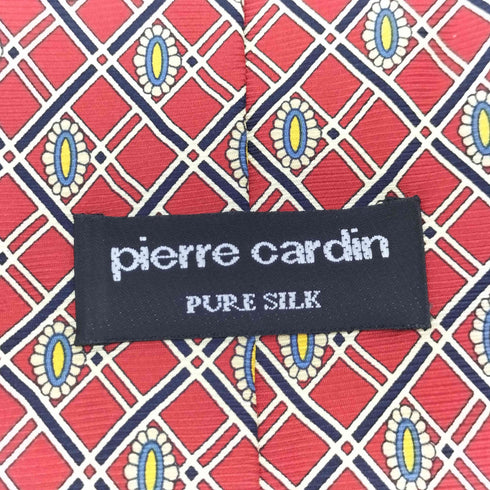 ピエールカルダン pierre cardin 100%シルク 総柄ネクタイ メンズ