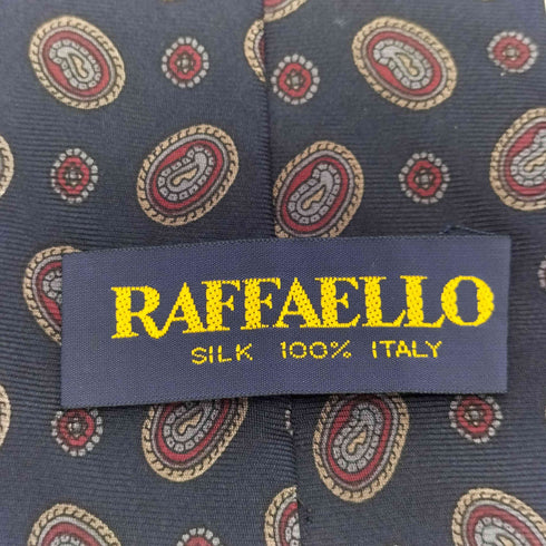 RAFFAELLO 総柄 ネクタイ メンズ