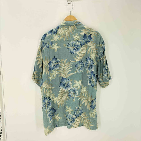 ピエールカルダン pierre cardin 100%レーヨン 総柄アロハシャツ メンズ JPN:L