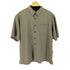 ペリーエリス PERRY ELLIS チェック柄 レーヨンポリ 半袖シャツ メンズ import:XL