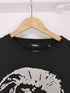 ディーゼル DIESEL ブレイブマン ロゴ刺繍 クルーネックTシャツ メンズ import:L