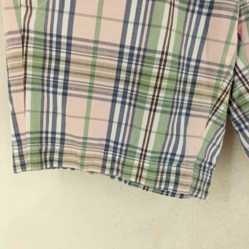 ブルックスブラザーズ BROOKS BROTHERS インド綿 マドラスチェック コットンハーフパンツ メンズ 31inch