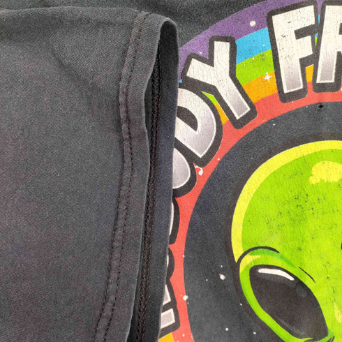 NOBODY FREAKIN CARES フロントプリントS/S TEE メンズ JPN:XL