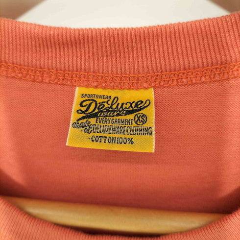 デラックス DELUXE コットンクルーネックTシャツ メンズ JPN:XS
