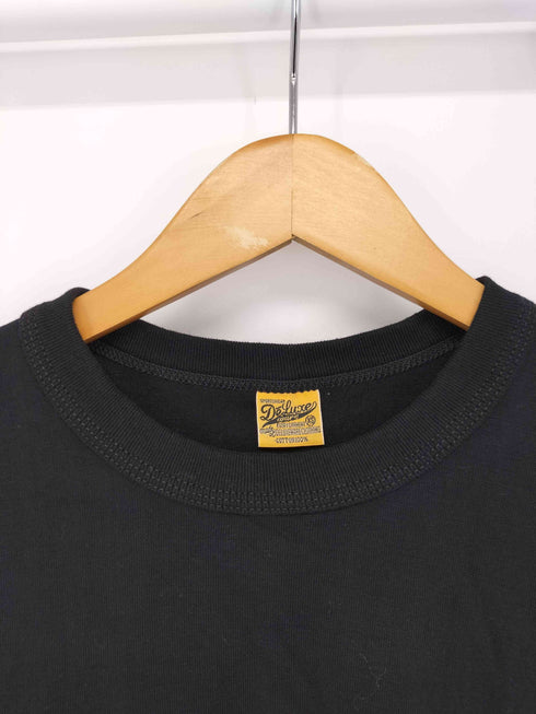 デラックス DELUXE コットンクルーネックTシャツ メンズ JPN:XS