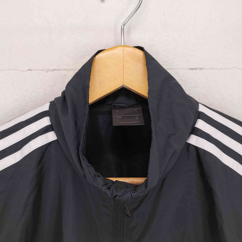 アディダス adidas 裏地メッシュナイロンジップジャケット メンズ JPN:M