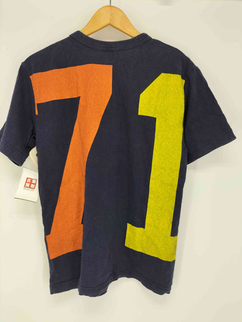 バーンズ アウト フィッターズ BARNS OUT FITTERS 両面プリント クルーネックTシャツ メンズ JPN:M