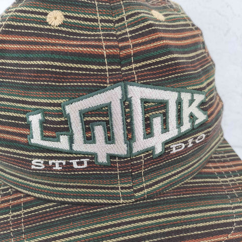 ルックスタジオ LQQK STUDIO STRIPE CAP メンズ