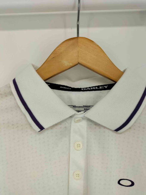 オークリー OAKLEY スカルロゴ刺繍 ポロシャツ メンズ JPN:XL