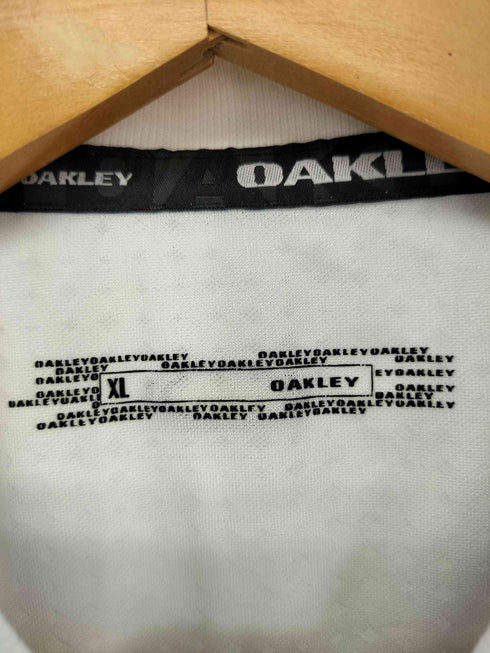 オークリー OAKLEY スカルロゴ刺繍 ポロシャツ メンズ JPN:XL