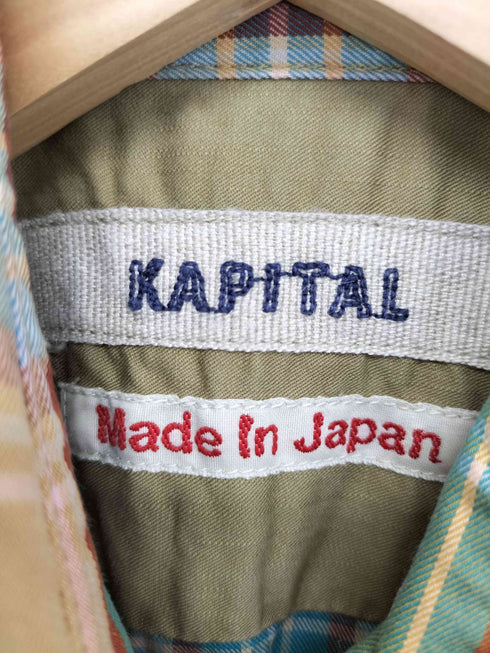 キャピタル KAPITAL ショートスリーブ チェックシャツ レディース JPN:0