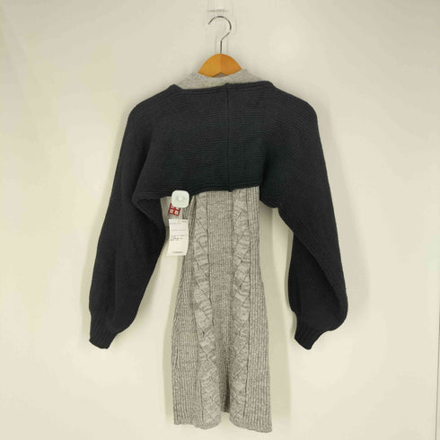 ダーリッチ Darich ショートボレロニットミニワンピース レディース FREE