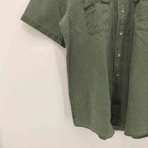 エルエルビーン L.L.Bean カナダ製 両フラップ ワークシャツ メンズ import:L