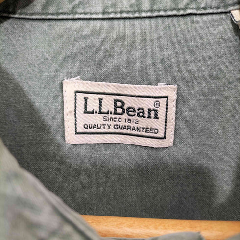 エルエルビーン L.L.Bean カナダ製 両フラップ ワークシャツ メンズ import:L