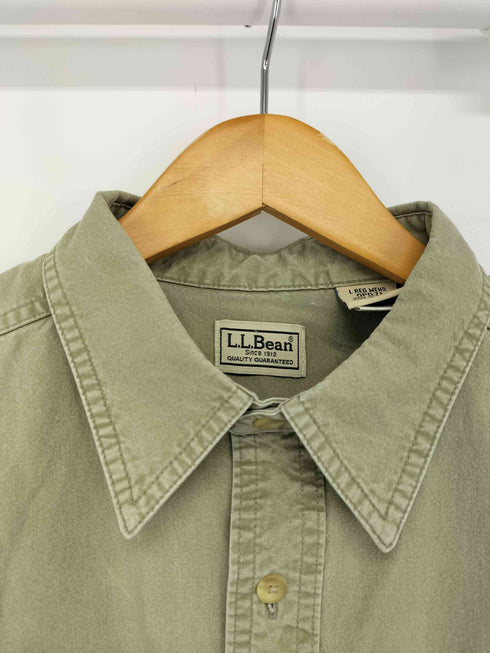 エルエルビーン L.L.Bean カナダ製 両フラップ ワークシャツ メンズ import:L
