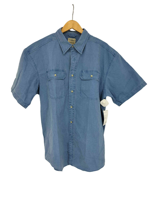 エルエルビーン L.L.Bean TRADITIONAL FIT 両フラップ ワークシャツ メンズ import:L