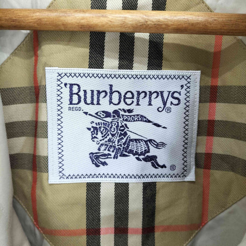 バーバリーズ BURBERRYS 白タグ コットン ステンカラーコート メンズ