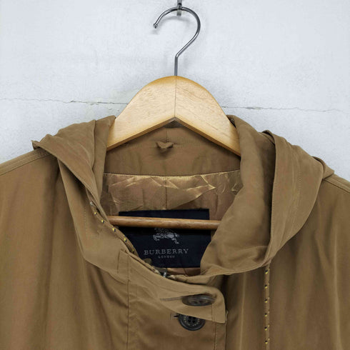 バーバリーロンドン BURBERRY LONDON ジップアップ 中綿フーデッド モッズコート メンズ