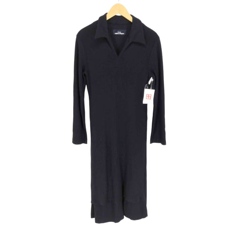 トリココムデギャルソン tricot COMME des GARCONS スキッパーデザイン メッシュニット ドッキングワンピース レディース
