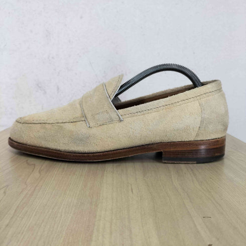 F.lli Giacometti CAVALLO CAMOSCIO ホーススエード コインローファーシューズ メンズ 40