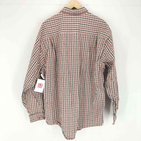 エディーバウアー Eddie Bauer 90S 白タグ コットンネルシャツ メンズ L/REGULAR