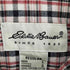 エディーバウアー Eddie Bauer 90S 白タグ コットンネルシャツ メンズ L/REGULAR