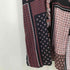 ザラ ZARA スカーフ ペイズリー シャツ ロング ワンピース レディース import:M
