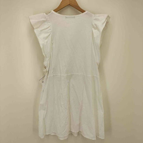 ザラ ZARA ビスチェ ドッキング フリル チュニック ワンピース レディース import:M