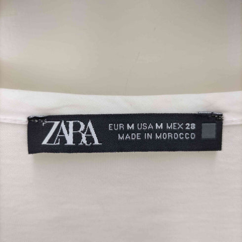 ザラ ZARA ビスチェ ドッキング フリル チュニック ワンピース レディース import:M