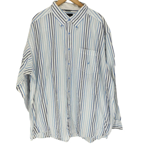 ノーティカ NAUTICA グラデーションストライプボタンダウンシャツ メンズ