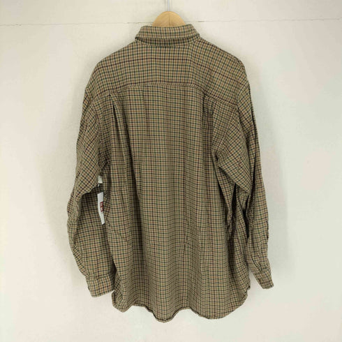 オービス ORVIS 90S ガンクラブチェックネルシャツ メンズ L