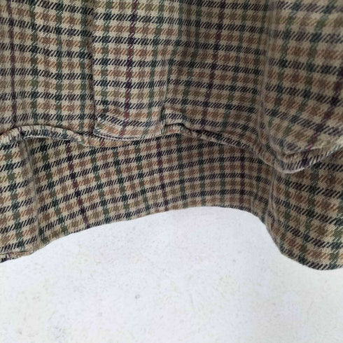 オービス ORVIS 90S ガンクラブチェックネルシャツ メンズ L