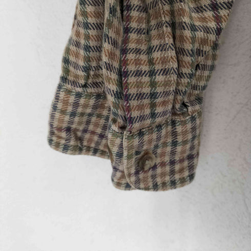 オービス ORVIS 90S ガンクラブチェックネルシャツ メンズ L