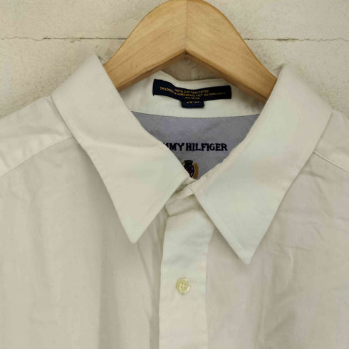 トミーヒルフィガー TOMMY HILFIGER コットンオックスフォードシャツ メンズ 18 34-35