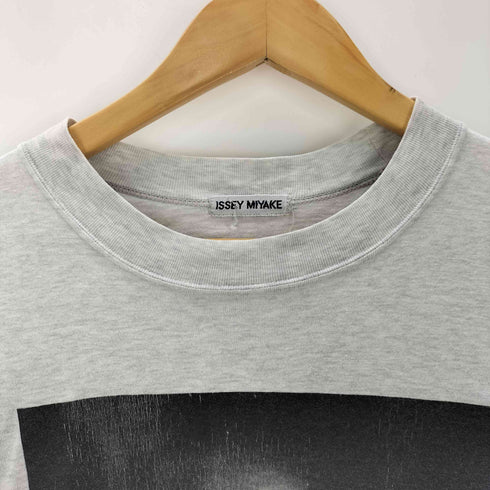 イッセイミヤケ ISSEY MIYAKE フォトプリント クルーネックTシャツ メンズ