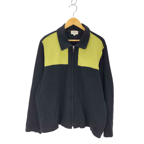 ニーマンマーカス Neiman Marcus 90s ジップアップ バイカラーポロシャツジャケット メンズ JPN:XL