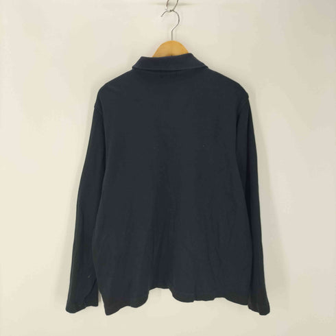 ニーマンマーカス Neiman Marcus 90s ジップアップ バイカラーポロシャツジャケット メンズ JPN:XL