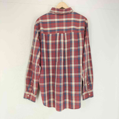 チャップス CHAPS ロゴ刺繍チェック柄ボタンダウンシャツ メンズ L/G