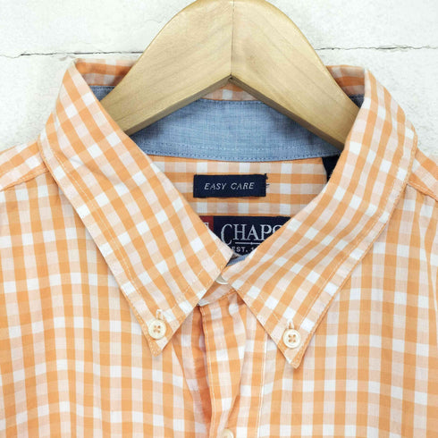 チャップス CHAPS ギンガムチェックシャツ メンズ L/G