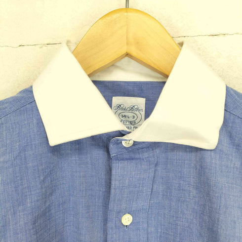 ブルックスブラザーズ BROOKS BROTHERS RELAXED FIT クレリックカフスシャツ メンズ 14 1/2-3