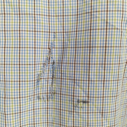 ブルックスブラザーズ BROOKS BROTHERS 346 チェック柄ボタンダウンシャツ メンズ 15 1/2-2/3