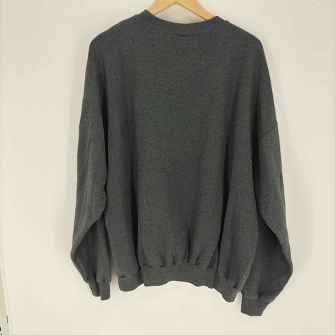 00S メキシコ製 MCCC SPORT JUST HOOKIT 裏地起毛 ルアー 刺繍 L/S ポリコットン クルーネック スウェット メンズ import:XXL