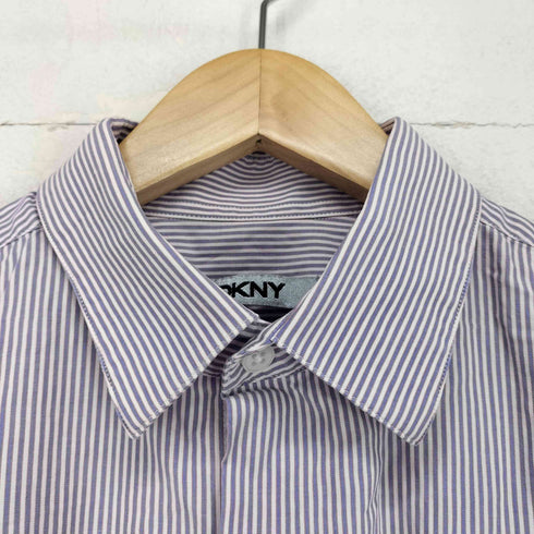 ダナキャランニューヨーク DKNY SLIM FIT ストライプシャツ メンズ