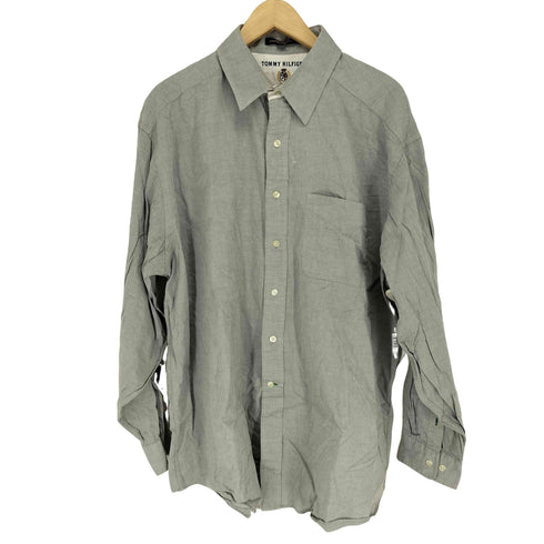 トミーヒルフィガー TOMMY HILFIGER コットンシャツ メンズ 17 34-35
