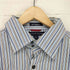 トミーヒルフィガー TOMMY HILFIGER 80'S 2PLY FABRIC マルチストライプシャツ メンズ XL